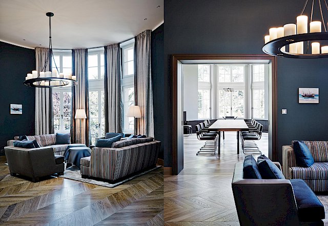 Lounge und Besprechung